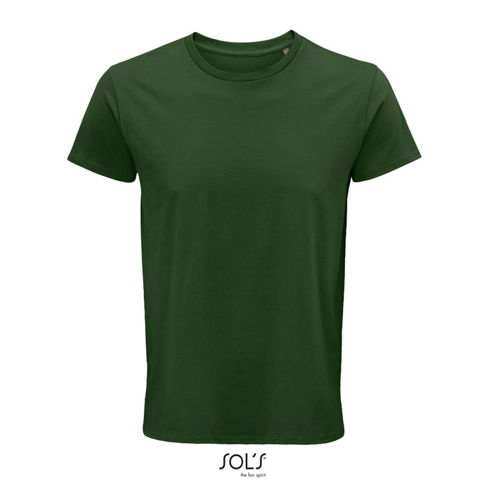 Tshirt coton bio promotionnel homme 150g - CRUSADER Vert bouteille